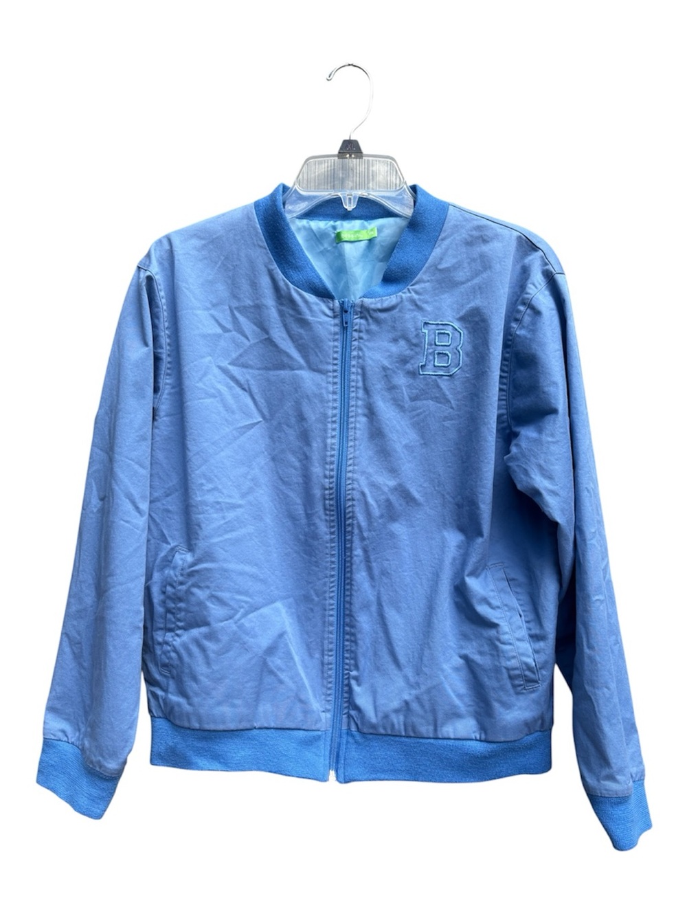 Bossini Blue Varsity Bomber Jacket size 2XL AI-4